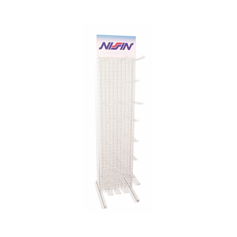 Présentoir de sol NISSIN pour Plaquettes de frein - 180x40x50cm
