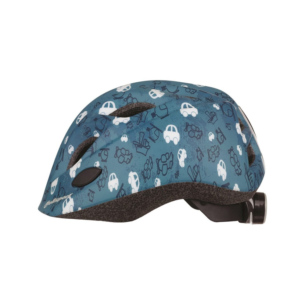 Casque pour enfants Fun Trip avec lumière POLISPORT Led taille XS 45/52 cm