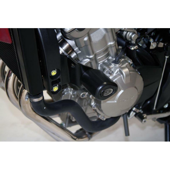 Tampons de protection R&G RACING Aero noir Honda CB600N/F Hornet