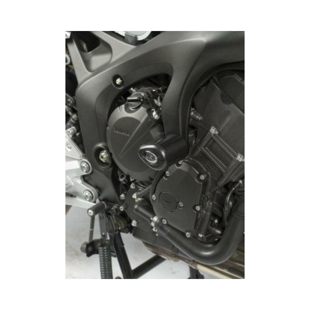 Tampons de protection R&G RACING Aero noir Yamaha FZ6 N/S Fazer