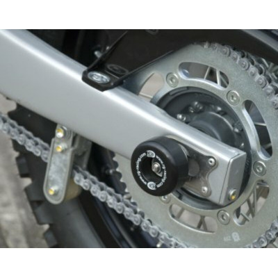 Protection de bras oscillant R&G RACING noir Husqvarna TE125 4T