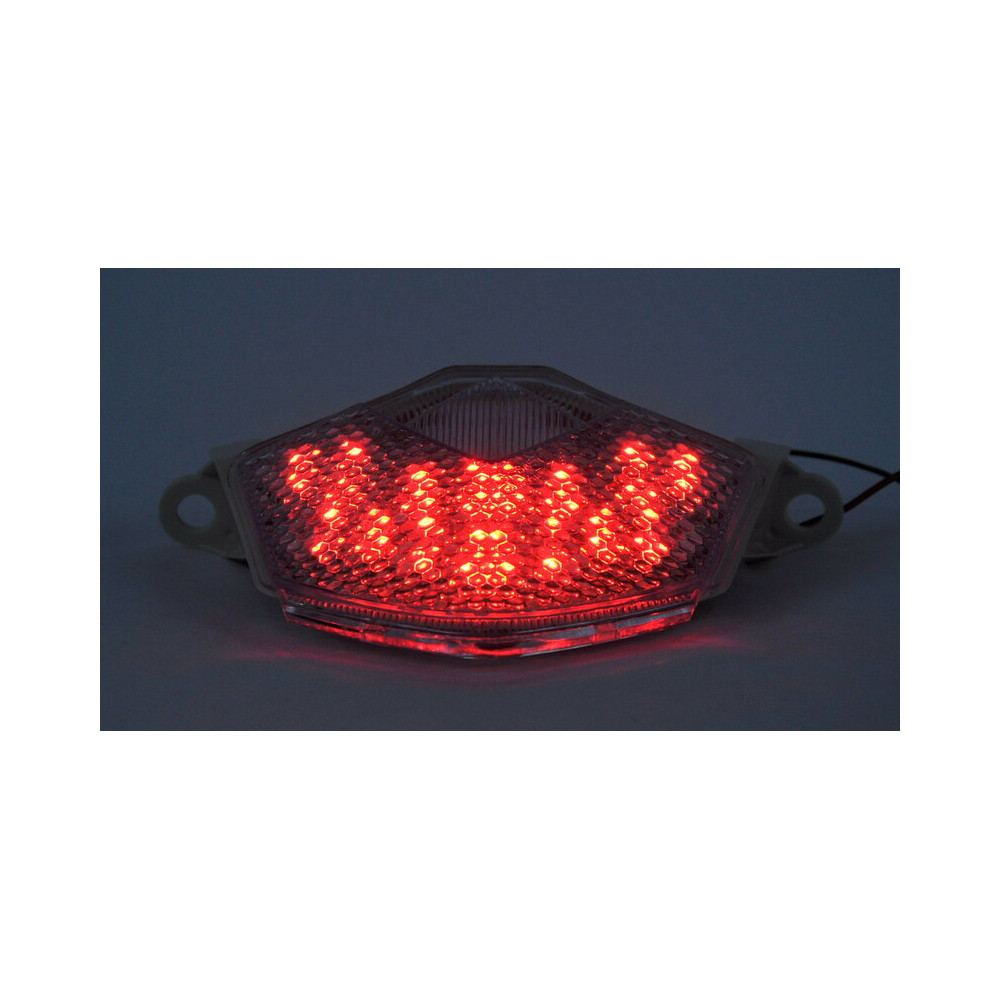Feu arrière BIHR LED avec clignotants intégrés Kawasaki