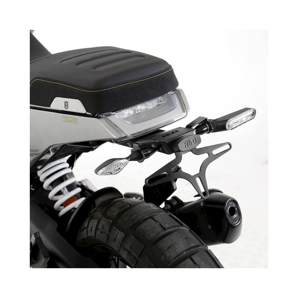 Support de plaque R&G RACING - noir Husqvarna
