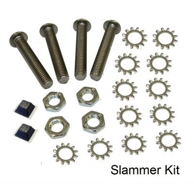 Panneau porte + kit de montage DRAGONFIRE aluminium - Polaris