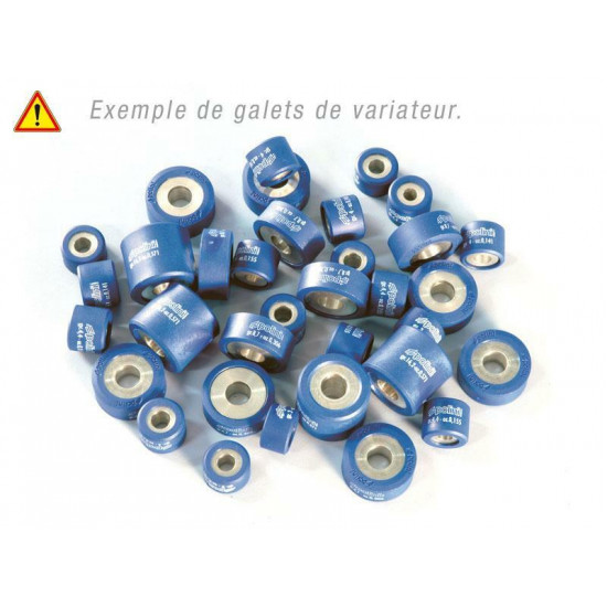 Jeu de galets POLINI 25x14,8mm 16,2gr - 8 pièces