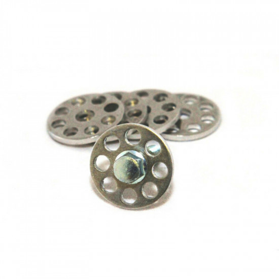 Rondelles perçées SCAR Ø18mm aluminium 10 pièces