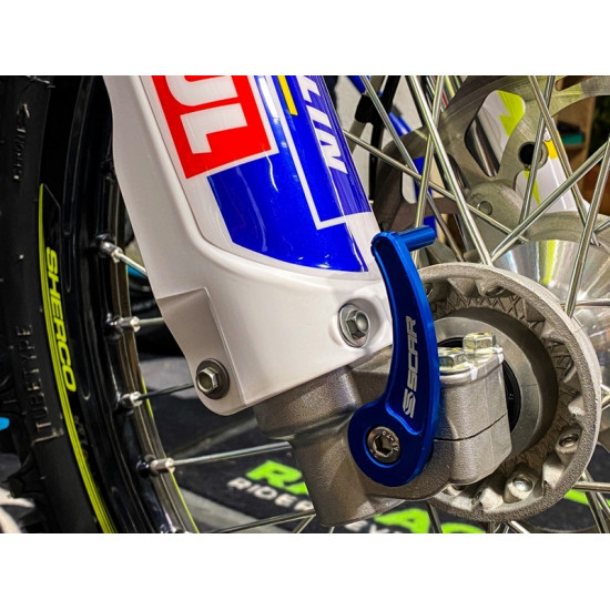 Tire-axe avant SCAR bleu Sherco