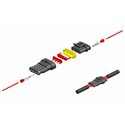 Cosse femelle générique BIHR Ø0,85mm²/1,25mm²