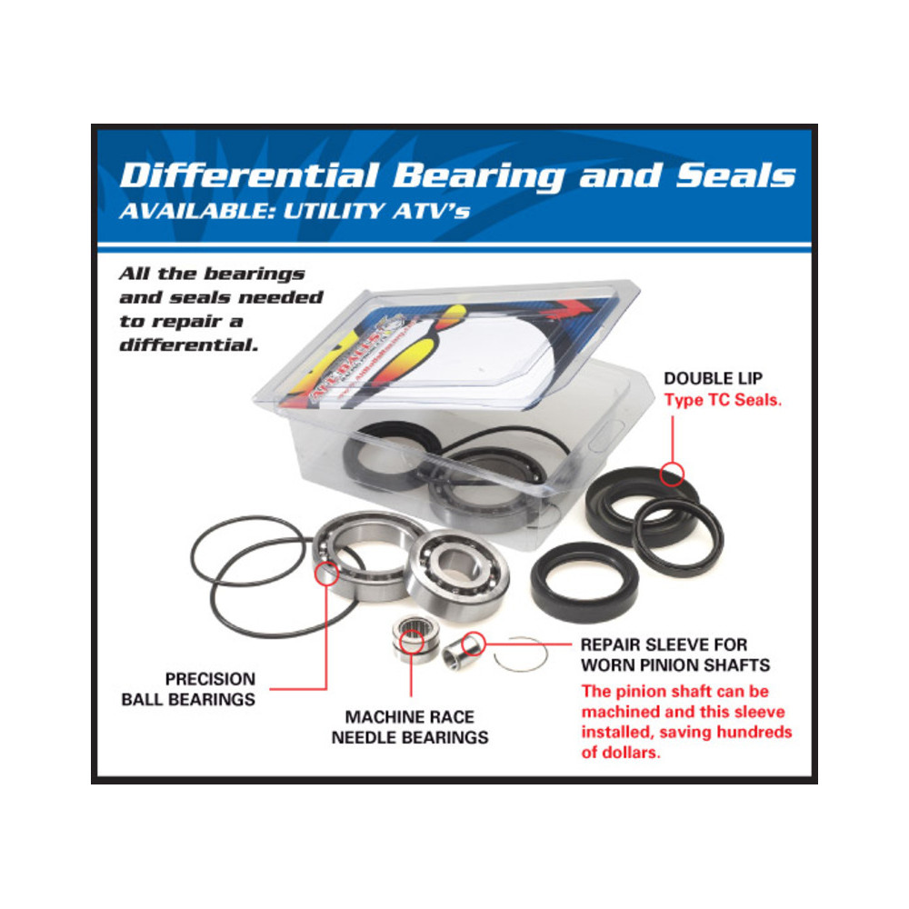Kit roulements & joints de différentiel ALL BALLS Polaris Sportsman 450/570