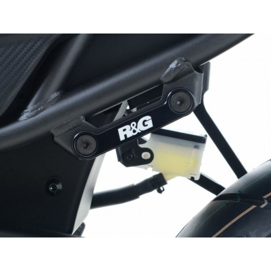 Kit suppression de reposes-pied arrière R&G RACING noir Honda CBR500R