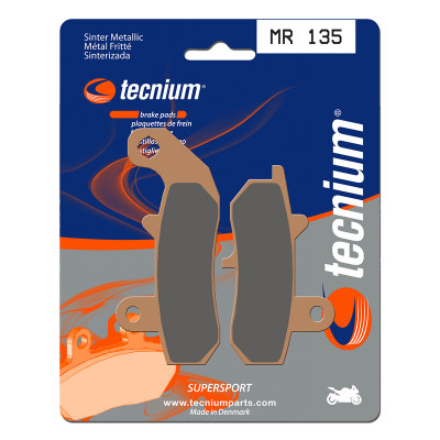 Plaquettes de frein TECNIUM Performance métal fritté - MR135