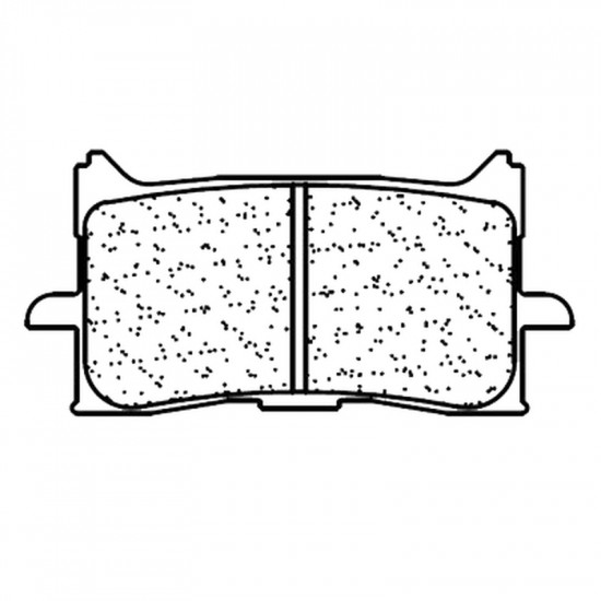 Plaquettes de frein CL BRAKES route métal fritté - 1245XBK5