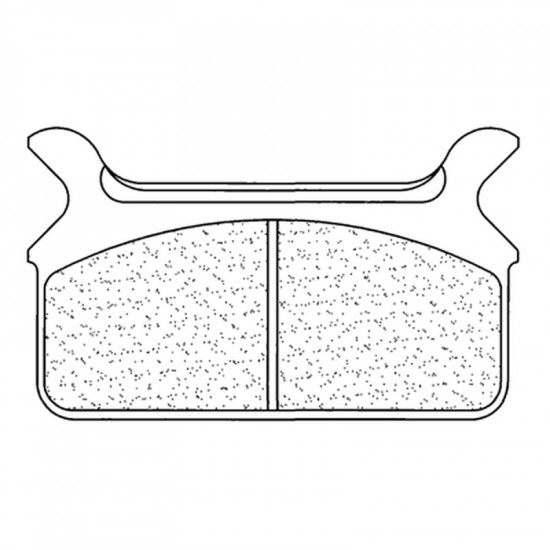 Plaquettes de frein CL BRAKES Route métal fritté - 2342RX3