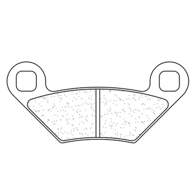 Plaquettes de frein CL BRAKES Quad métal fritté - 1222ATV1