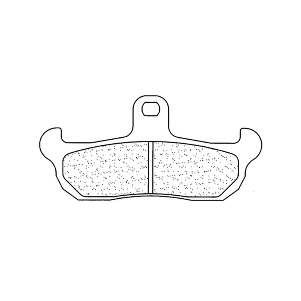 Plaquettes de frein CL BRAKES Off-Road métal fritté - 2400EN10