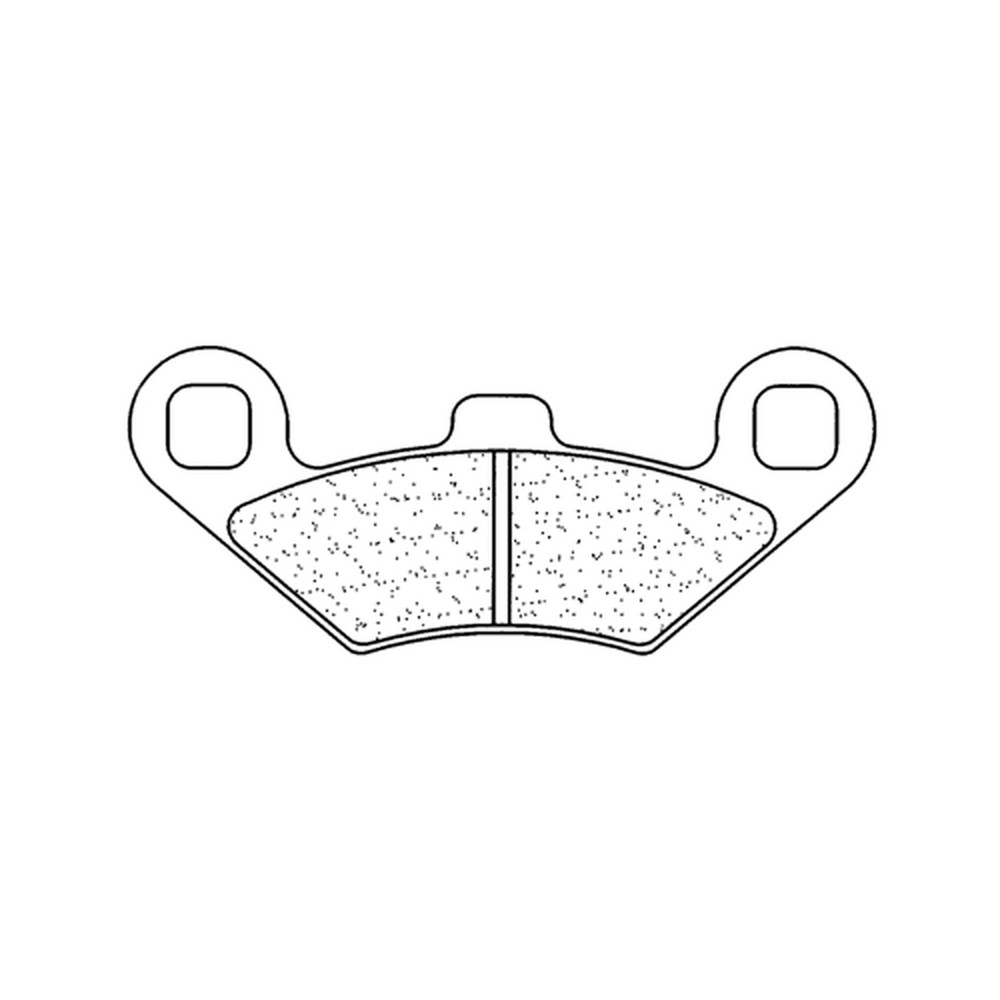 Plaquettes de frein CL BRAKES Quad métal fritté - 2927ATV1