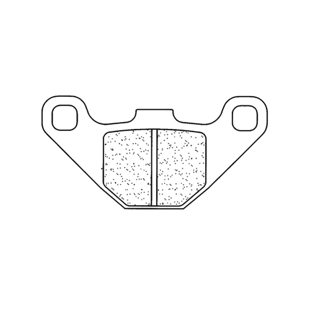 Plaquettes de frein CL BRAKES route métal fritté - 2469S4