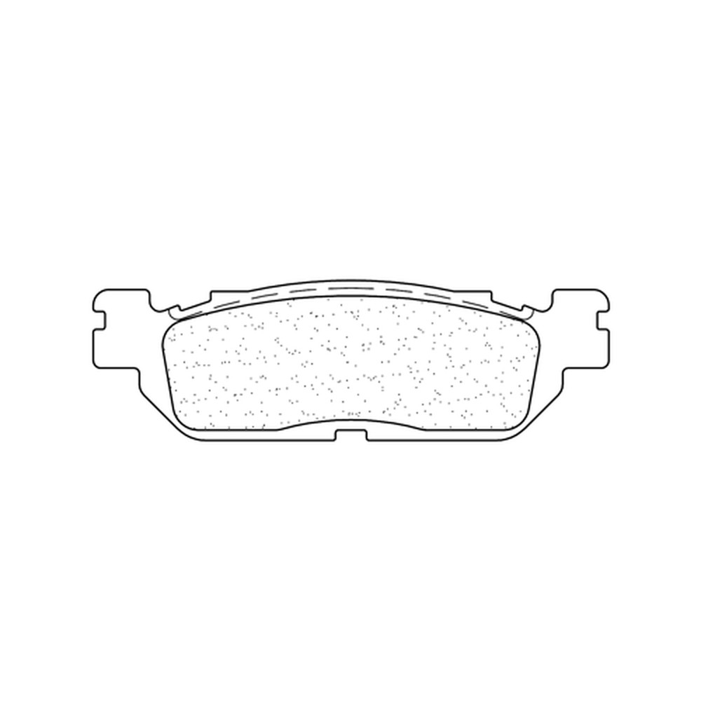 Plaquettes de frein CL BRAKES Maxi Scooter métal fritté - 3095MSC