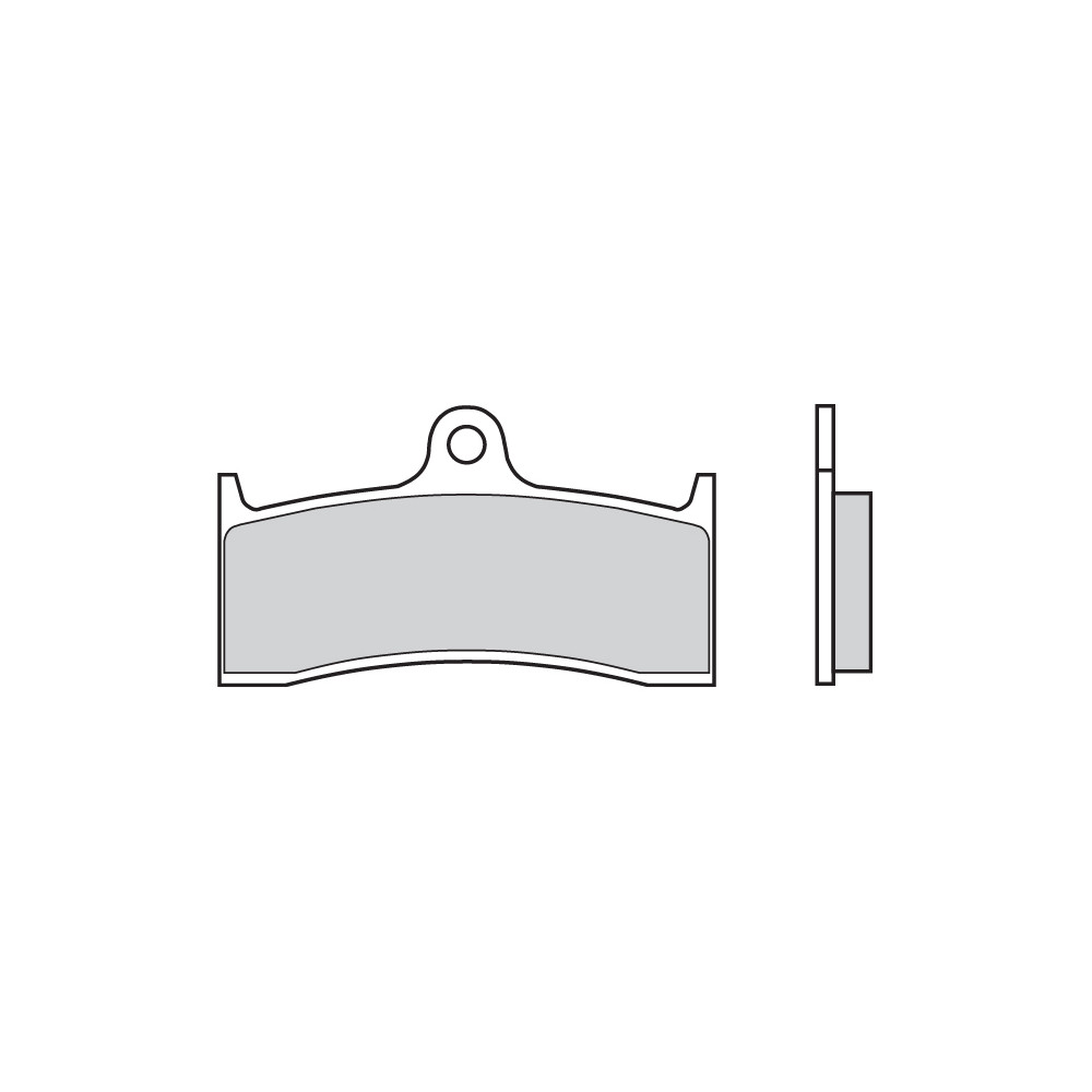 Plaquettes de frein BREMBO route carbone céramique - 07KA2009