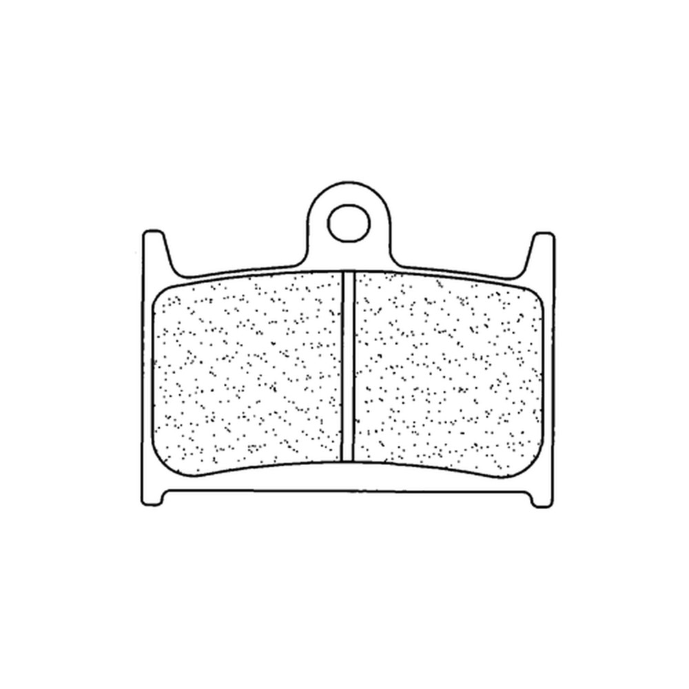 Plaquettes de frein CL BRAKES Racing métal fritté - 2246C60