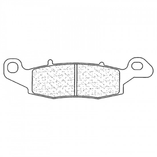 Plaquettes de frein CL BRAKES Racing métal fritté - 2383C60