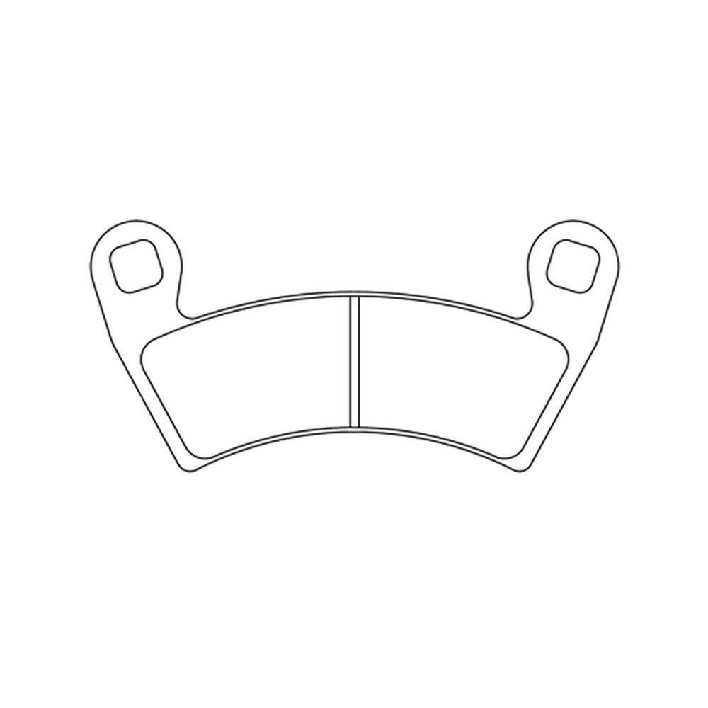 Plaquettes de frein CL BRAKES Quad métal fritté - 1229ATV1