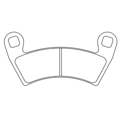 Plaquettes de frein CL BRAKES Quad métal fritté - 1229ATV1