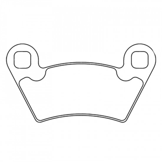 Plaquettes de frein CL BRAKES Quad métal fritté - 1230ATV1