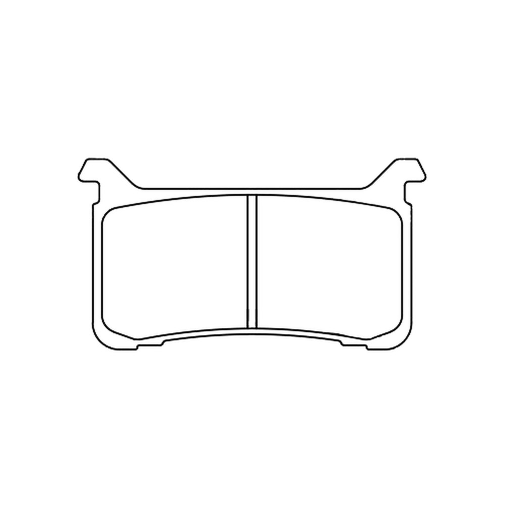 Plaquettes de frein CL BRAKES street métal fritté - 1252A3+