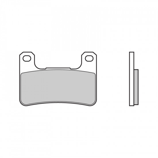 Plaquettes de frein BREMBO type 07SU27 SR métal fritté - sport