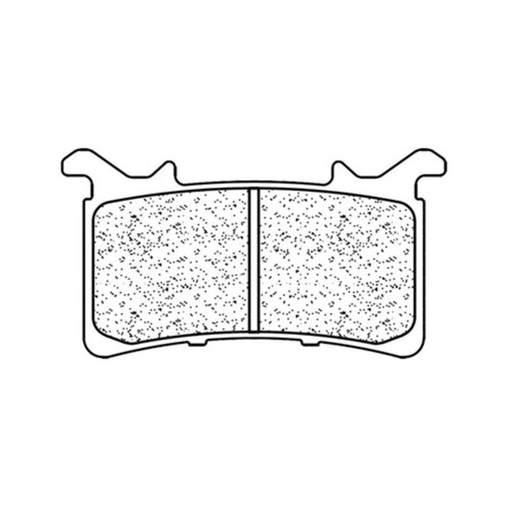 Plaquettes de frein CL BRAKES route métal fritté - 1273XBK5