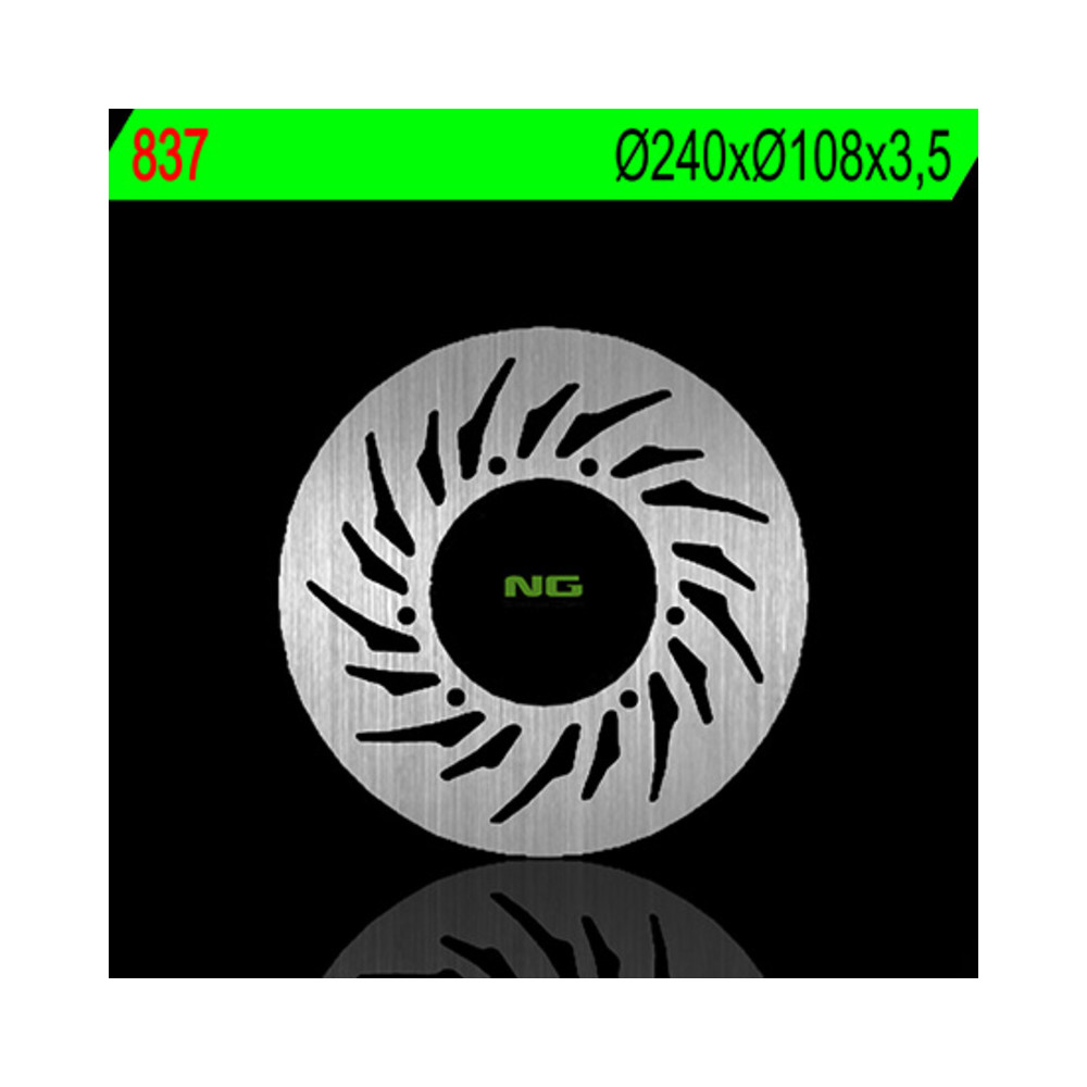 Disque de frein NG BRAKES fixe - 837