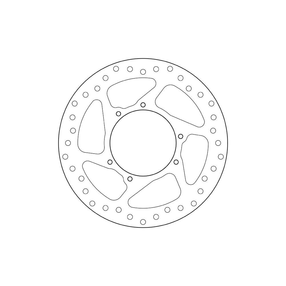 Disque de frein BREMBO Série Oro fixe - 68B407N3