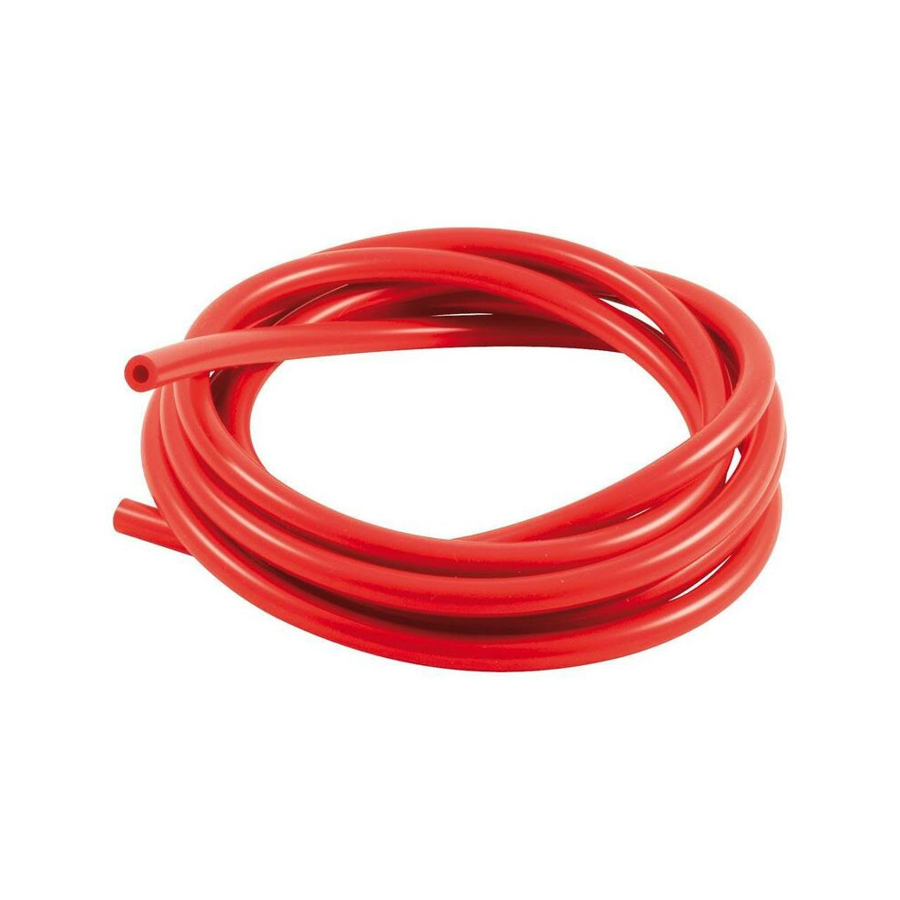 Durite de mise à l'air SAMCO pour carburateur silicone rouge 3m - Øint.5mm/Øext. 10mm