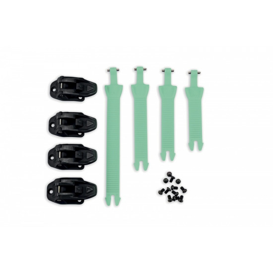 Kit boucles de bottes UFO bleu ciel taille unique