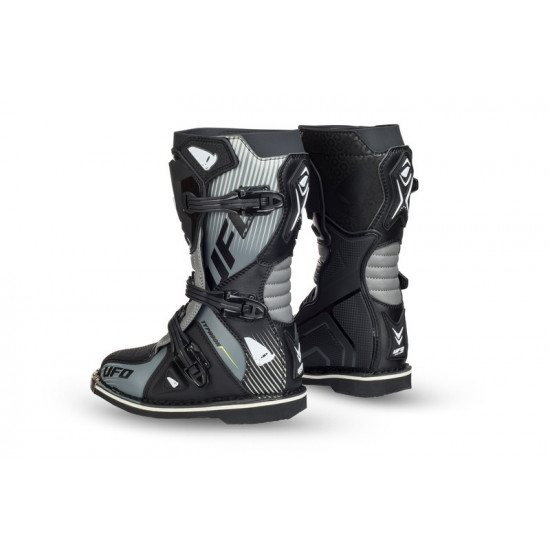 Bottes UFO Typhoon noir/gris taille 33