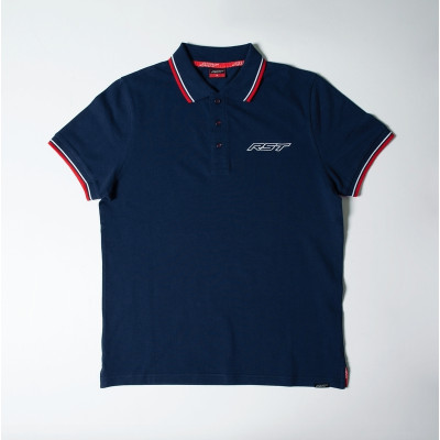 Polo RST - bleu marine/rouge taille XS