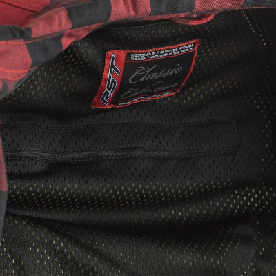 Chemise RST x Kevlar® Lumberjack textile - rouge taille 3XL