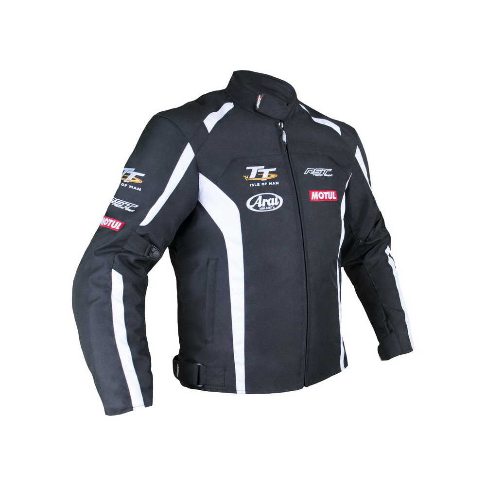 Veste RST IOM TT TEAM CE doublure amovible textile - blanc taille 4XL