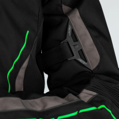 Veste RST S-1 textile noir/gris/vert fluo taille S