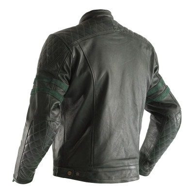 Veste RST IOM TT Hillberry CE cuir - vert taille XL