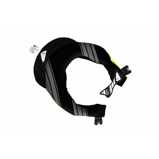 Revêtement de rechange UFO Bulldog Protection cervicale enfant noir/jaune fluo 
