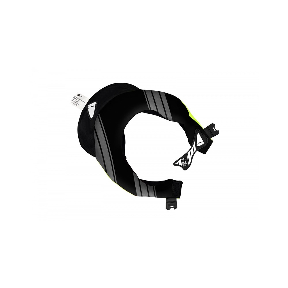 Revêtement de rechange UFO Bulldog Protection cervicale enfant noir/jaune fluo 