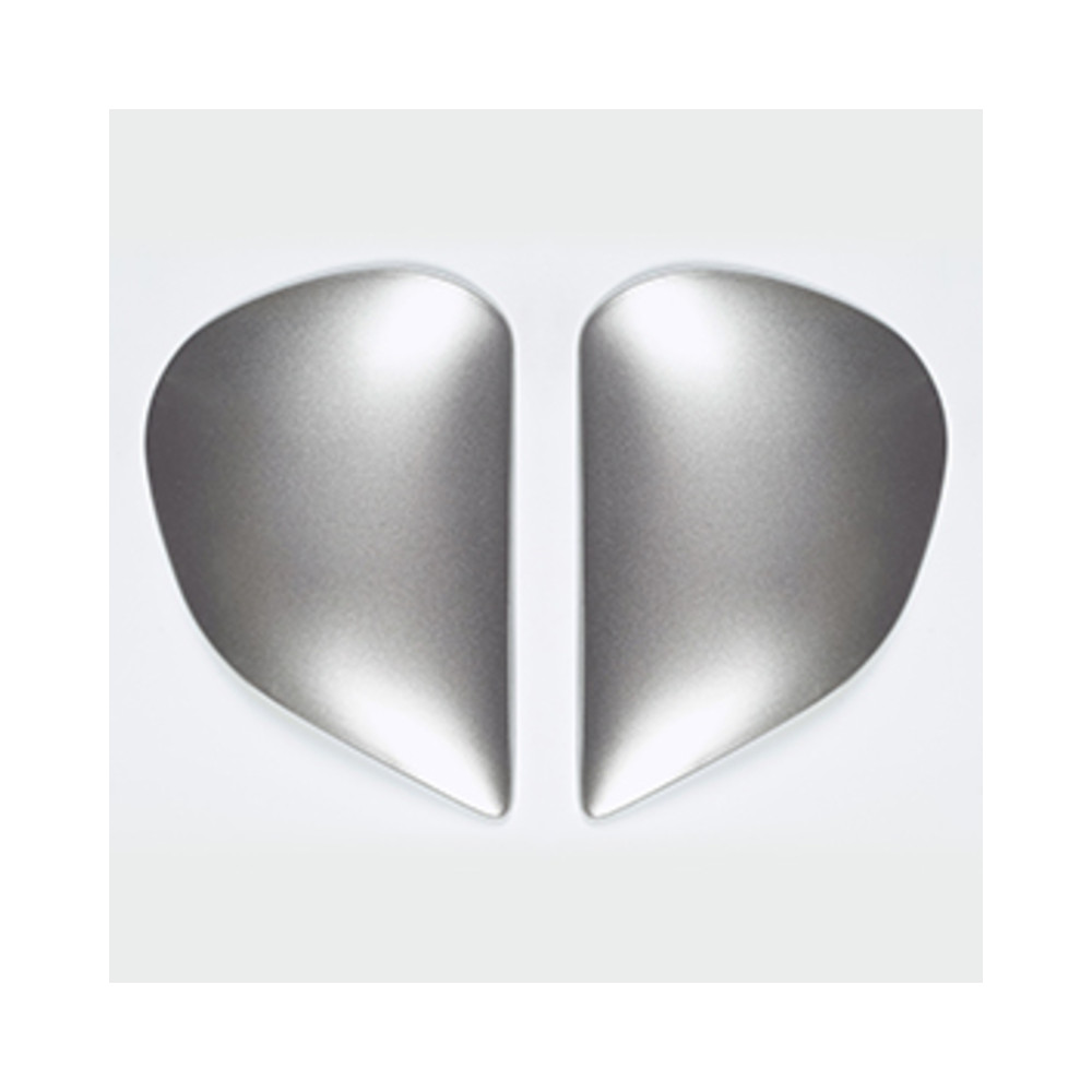 Plaques pivot ARAI Super AdSis J (LRS) Aluminium Silver pour casques RX-7 GP/Viper/Astro-Light/Chaser-V/Chaser-V PRO/Axces II