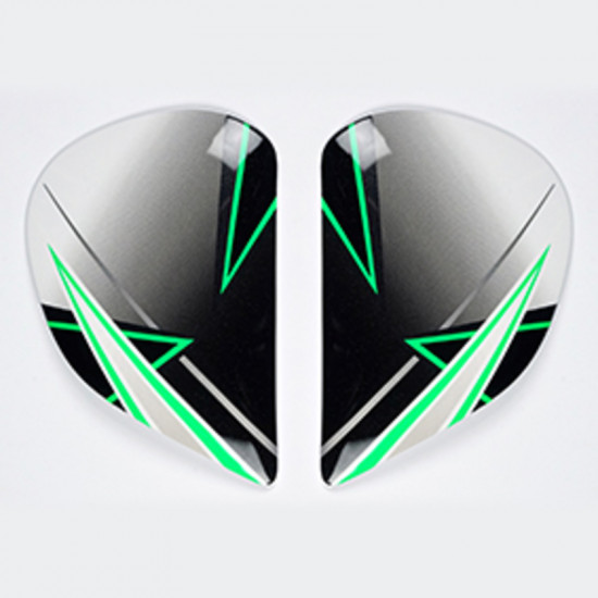 PLATINE ECRAN ARAI SAJ ASTEROID GREEN CASQUE INTEGRAL