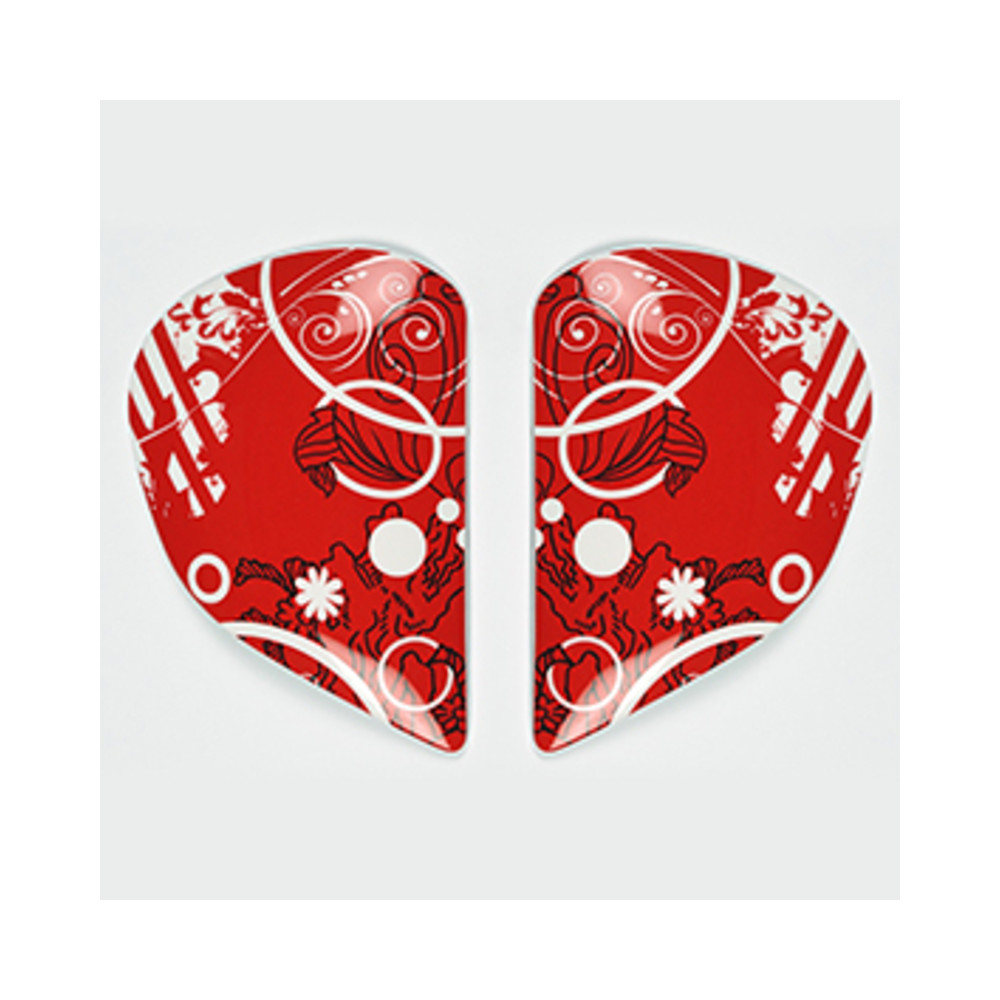 PLATINE ECRAN ARAI SAJ FICTION RED CASQUE INTEGRAL