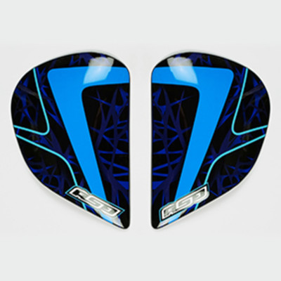 Platine écran ARAI Super AdSis J Sting Blue casque intégral