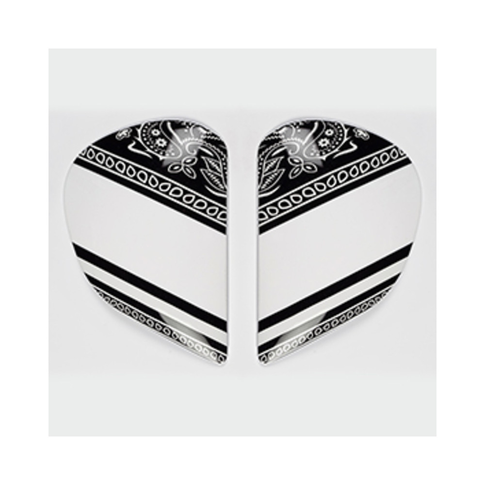Platine écran SAJ ARAI casque intégral Ribbon White
