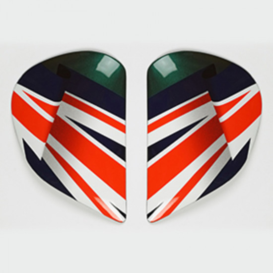 PLATINE ECRAN ARAI SAJ UNION JACK CASQUE INTEGRAL