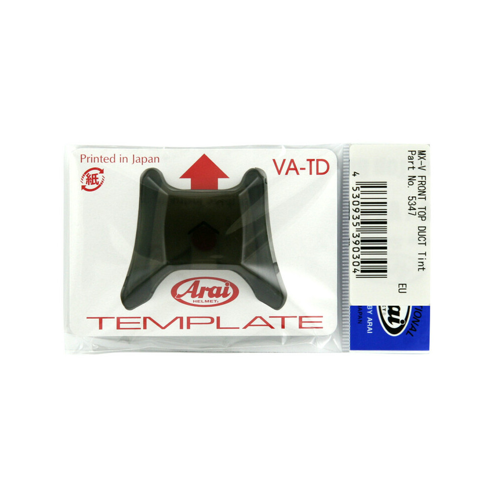 Ventilation supérieure centrale avant ARAI Front Top Duct Tint pour casque MX-V